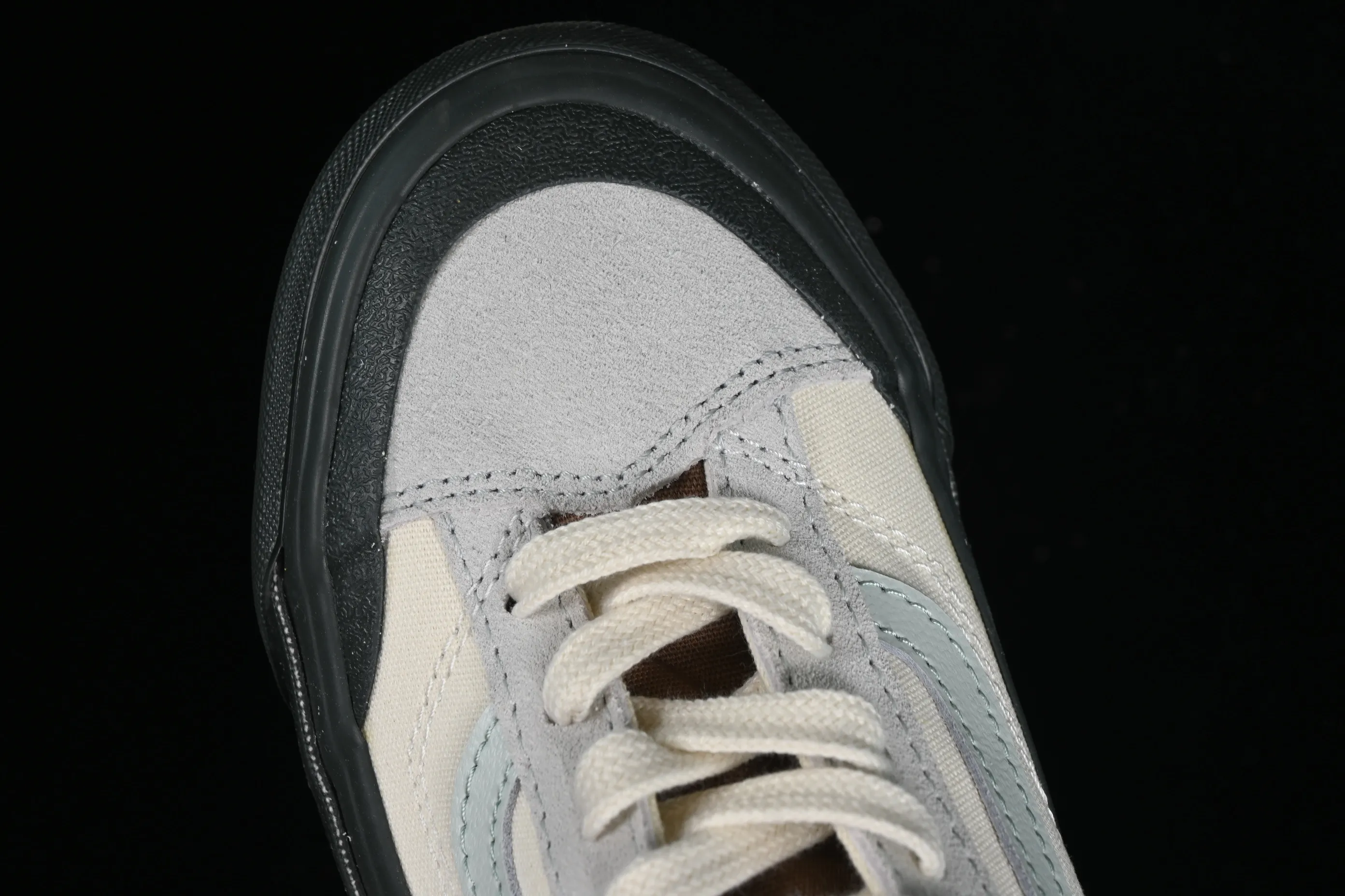 All categories Vans Vans series Vans Low Vans low top Vans Old Skool Reissue 136 color matching gray blue and white retro casual vulcanized sneakers VN000CRPGRN